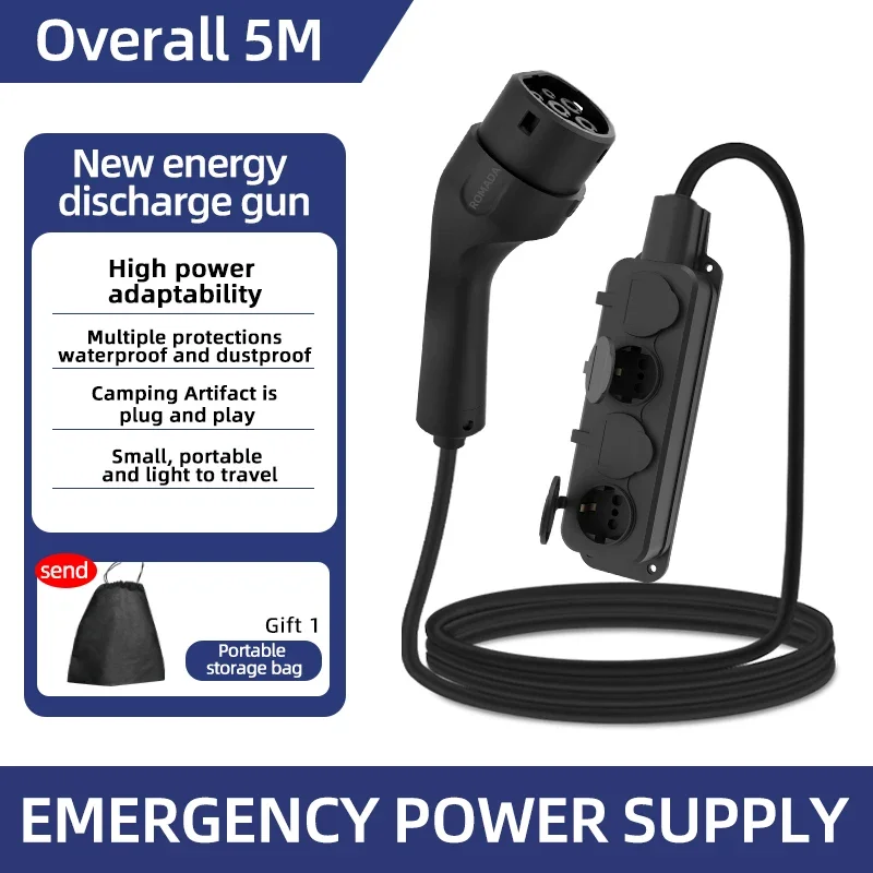 Outdoor Powerwall - Portable 16A 4KW Electric Car EV