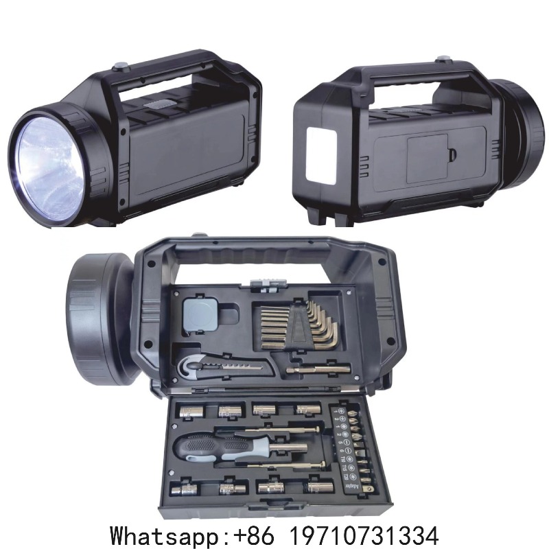 Outdoor Power Tools - 2-in-1 Camping Lantern & Tool Set