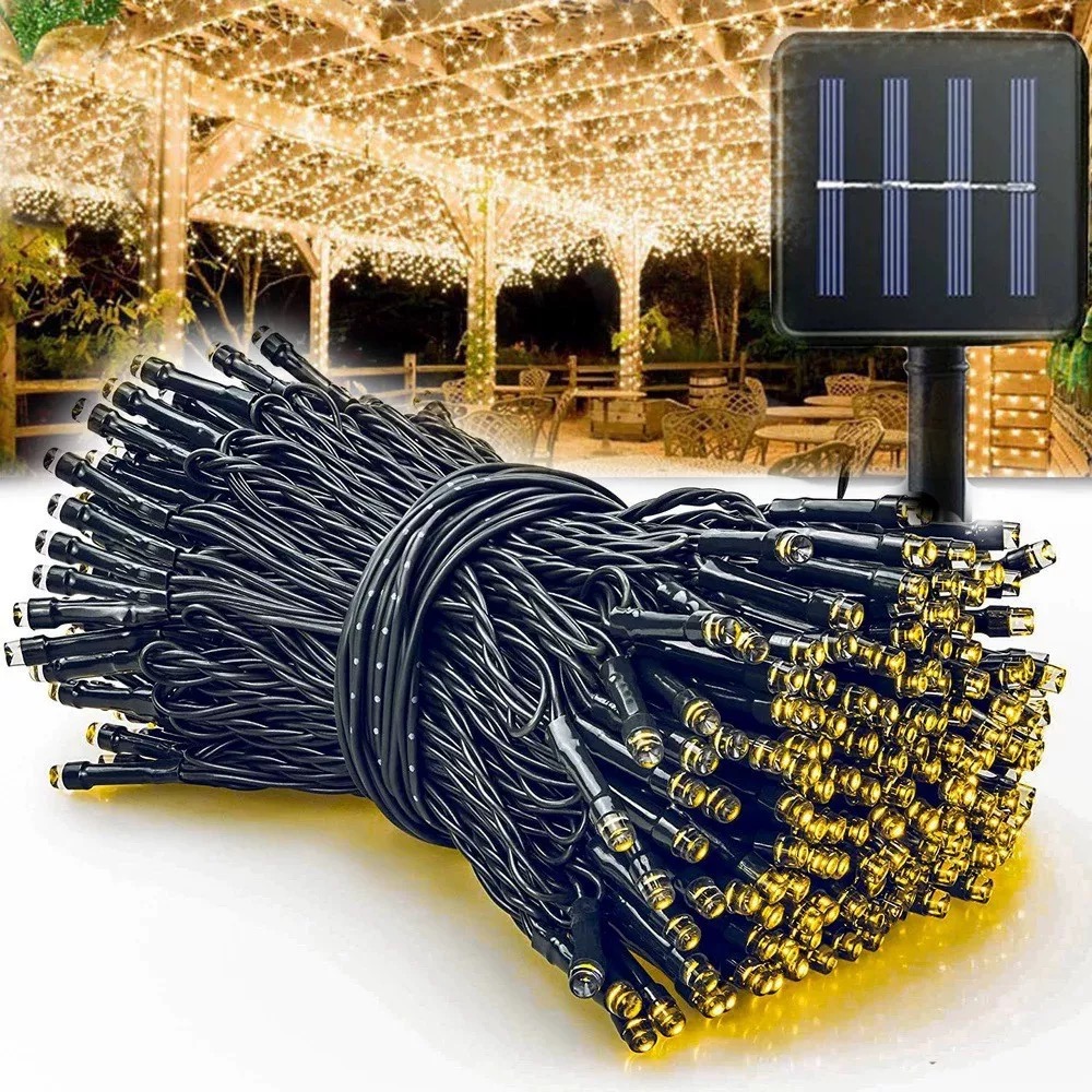 Solar Powered Fairy string Lig - Outdoor Power For Xmas Lights ulasan dan harga