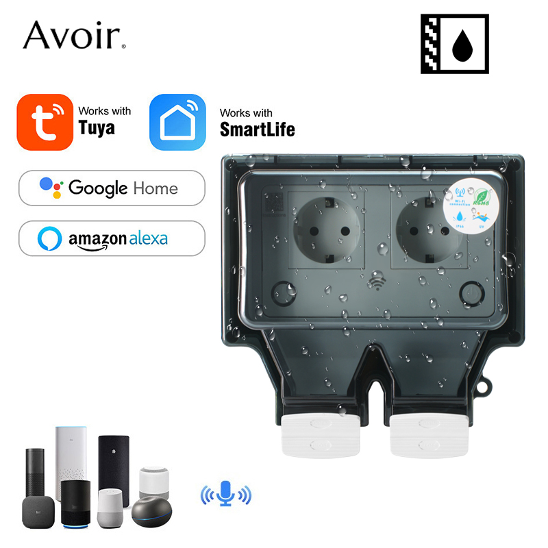 Avoir Tuya Wall Electrical Soc - Outdoor Power Plus ulasan dan harga