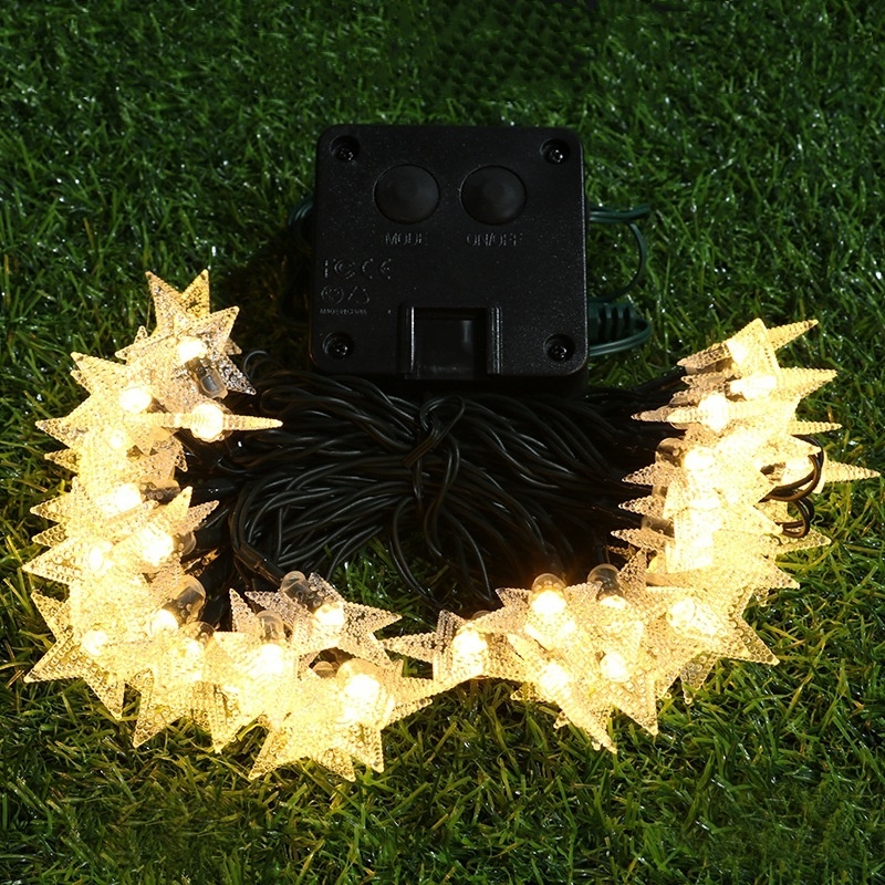 Solar Powered Star String Ligh - Outdoor Power For Xmas Lights ulasan dan harga