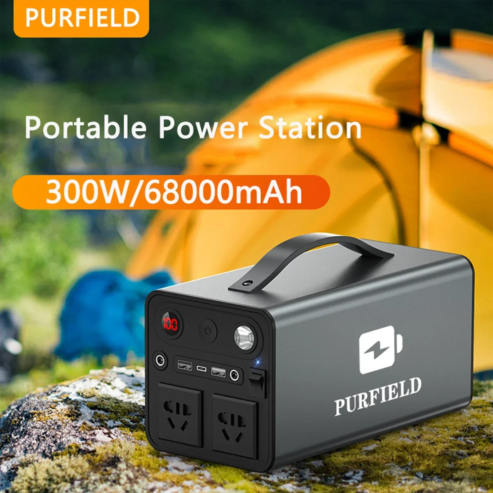 PURFIELD Portable Power 68000m - Outdoor Powerwall ulasan dan harga