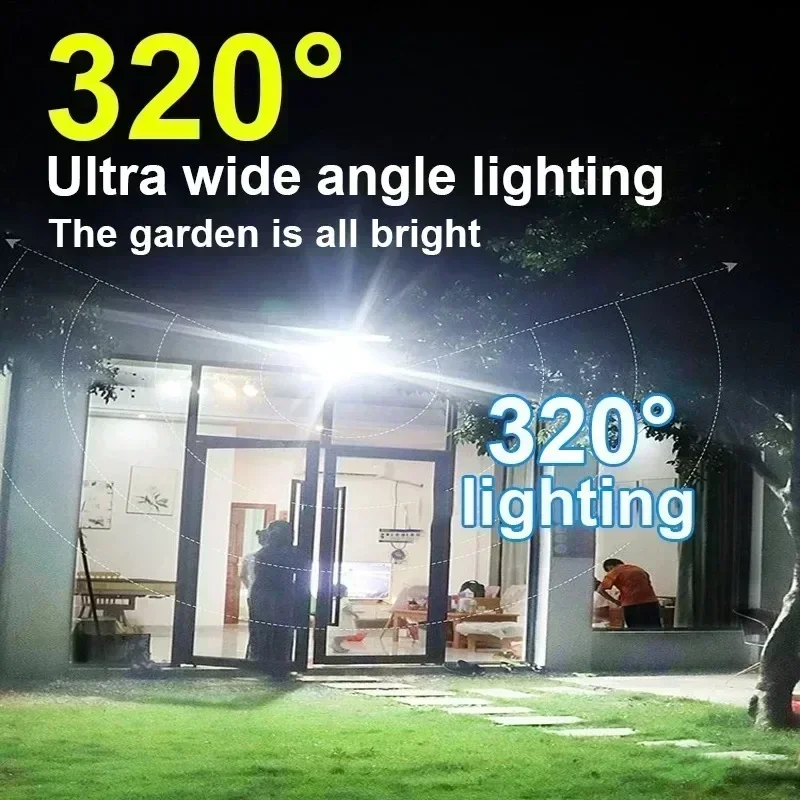 12000LM Powerful Solar Wall La - Outdoor Powerwall ulasan dan harga