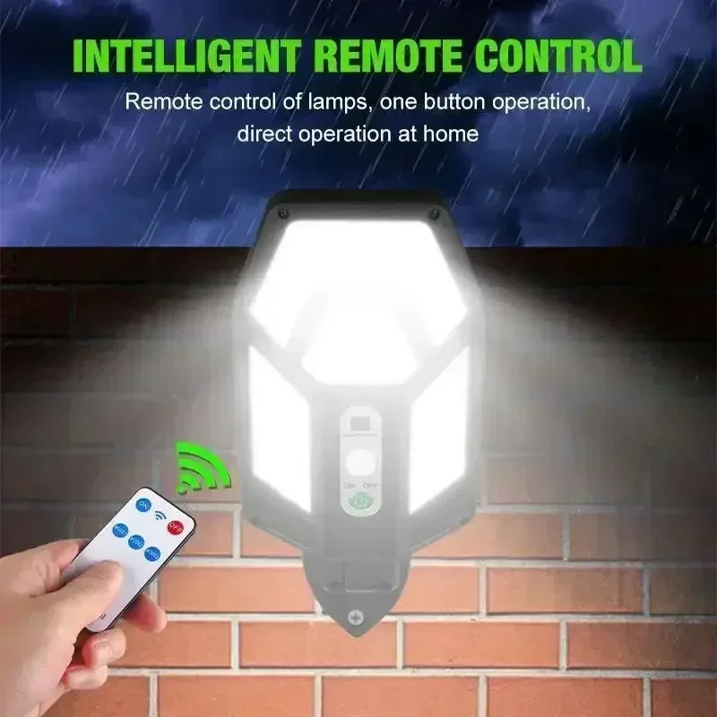 12000LM Powerful Solar Wall La - Outdoor Powerwall ulasan dan harga
