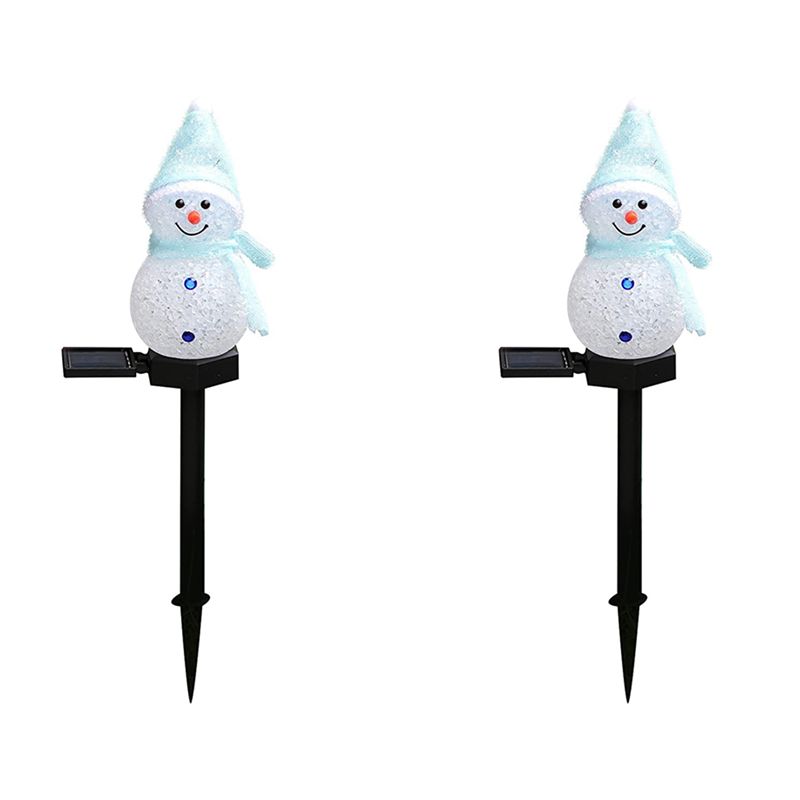 AA81-2X Snowman Solar Lights C - Outdoor Power For Xmas Lights ulasan dan harga