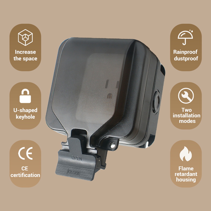 Avoir IP66 Wall Waterproof Soc - Outdoor Power Plus ulasan dan harga