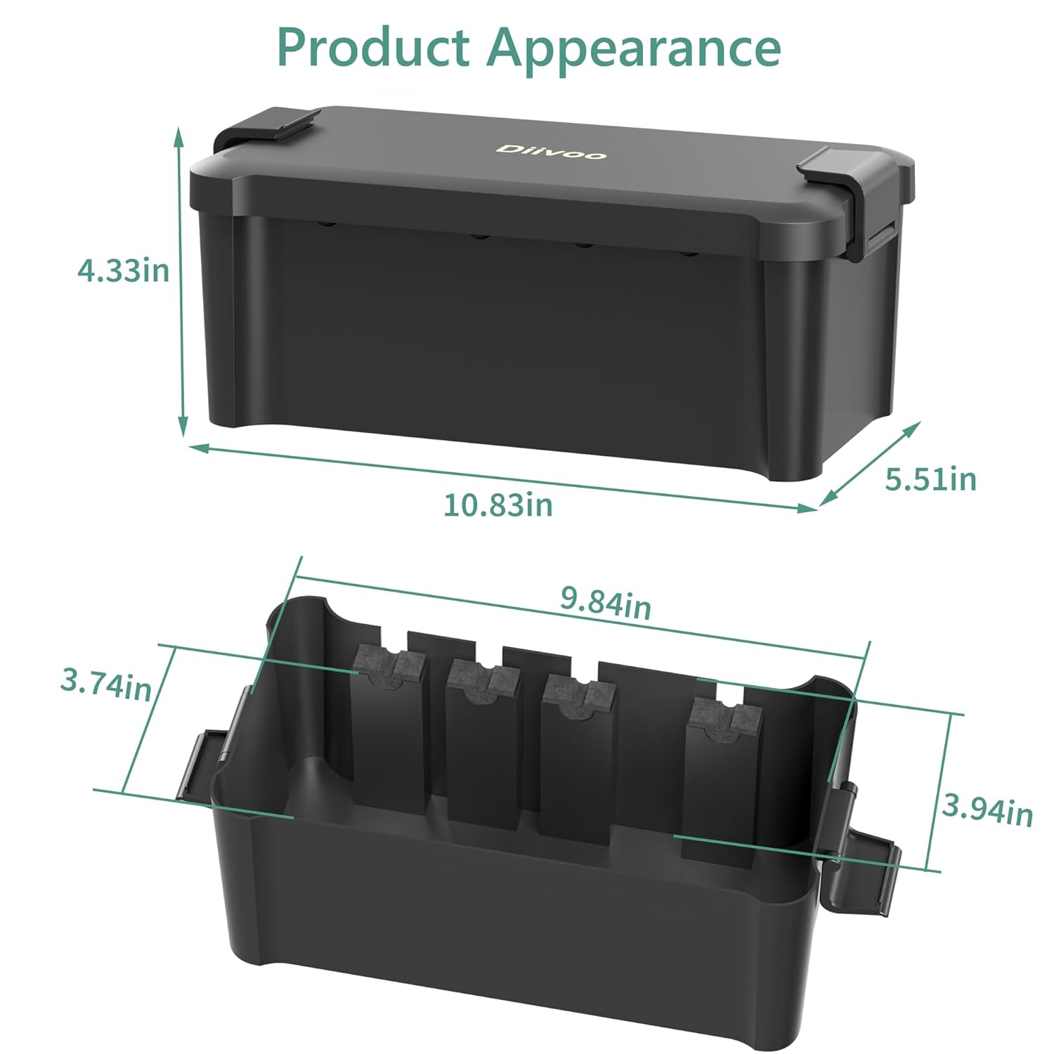Diivoo Outdoor Waterproof Elec - Outdoor Power Adapter ulasan dan harga