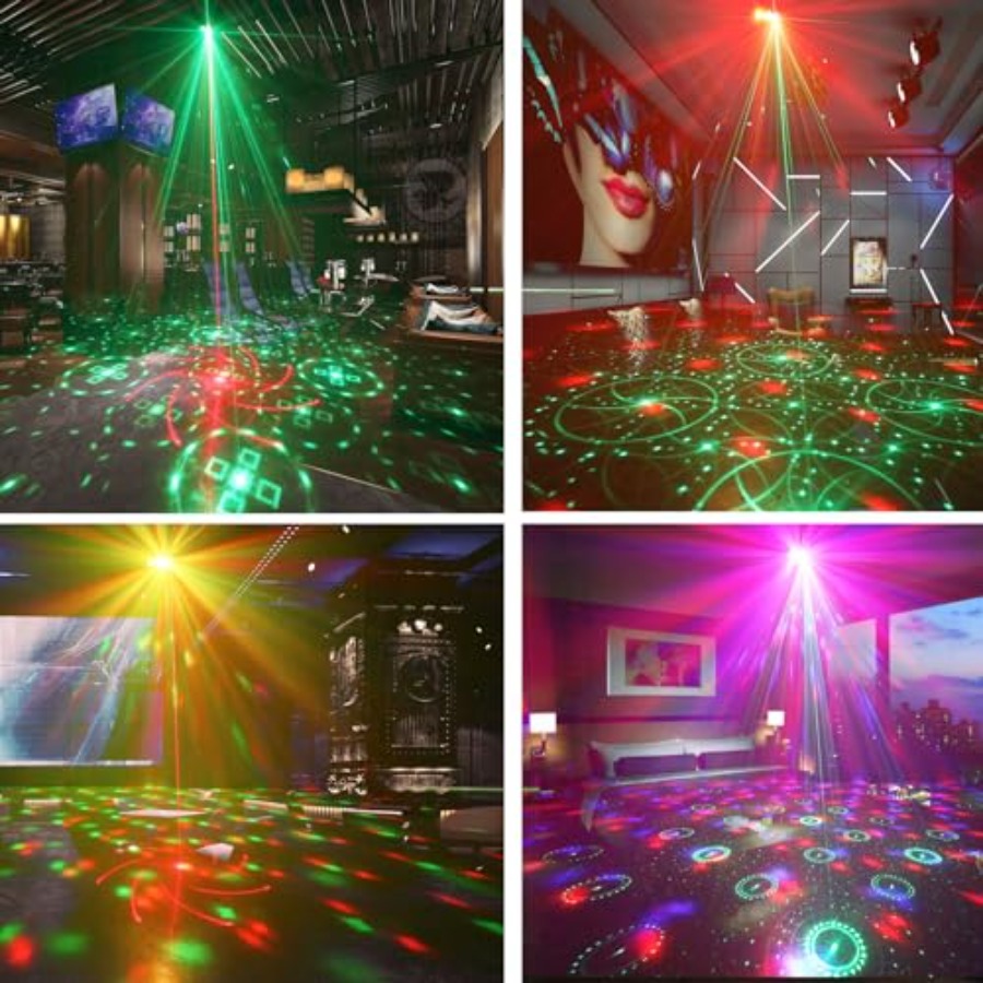7 Lens Disco Ball LightsUSB Po - Outdoor Power For Xmas Lights ulasan dan harga