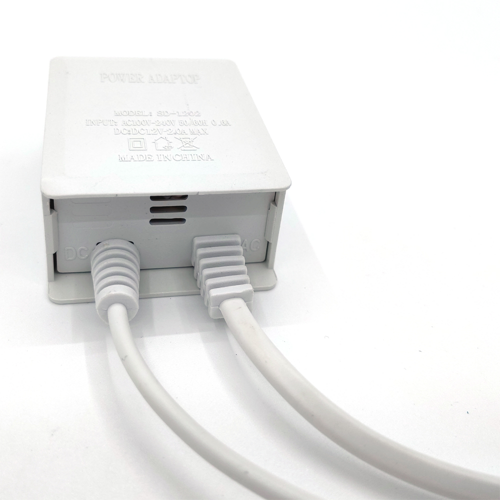 White AC 100-240V Input DC 12V - Outdoor Power Adapter ulasan dan harga
