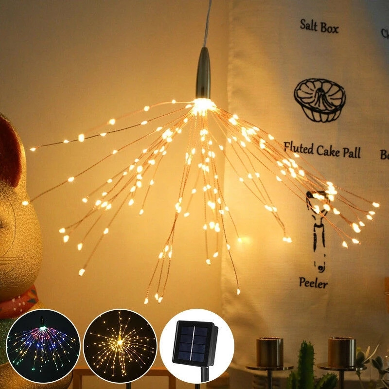 120Led 200 Led Solar Lamp Star - Outdoor Power For Xmas Lights ulasan dan harga