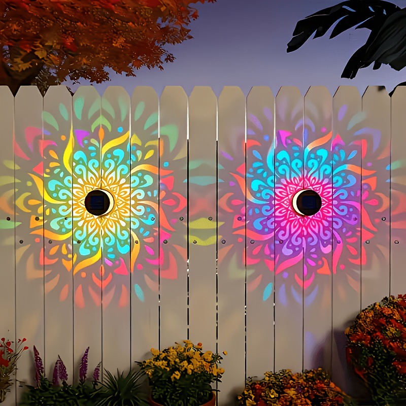 Solar LED Wall Light Mandala P - Outdoor Powerwall ulasan dan harga